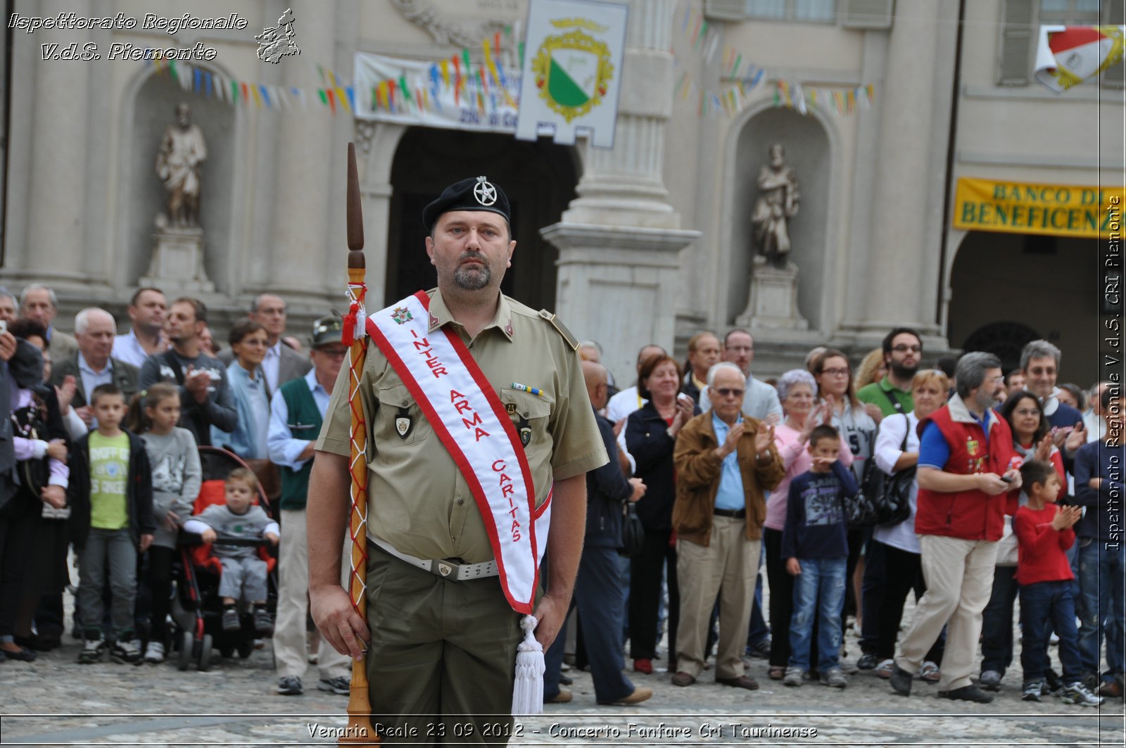 Venaria Reale 23 09 2012 - Concerto Fanfare Cri Taurinense - Croce Rossa Italiana - Ispettorato Regionale Volontari del Soccorso del Piemonte