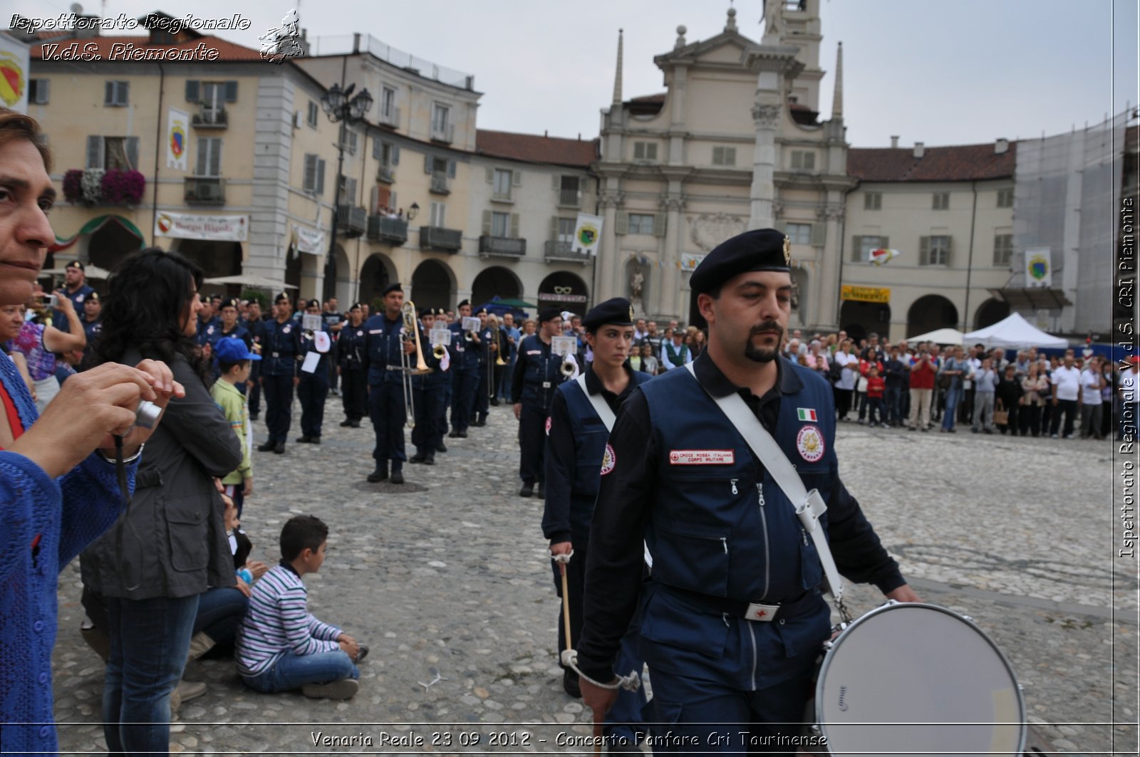 Venaria Reale 23 09 2012 - Concerto Fanfare Cri Taurinense - Croce Rossa Italiana - Ispettorato Regionale Volontari del Soccorso del Piemonte