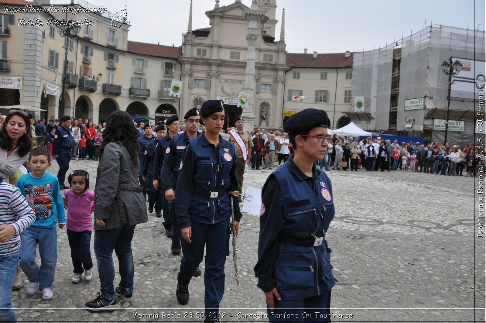 Venaria Reale 23 09 2012 - Concerto Fanfare Cri Taurinense - Croce Rossa Italiana - Ispettorato Regionale Volontari del Soccorso del Piemonte