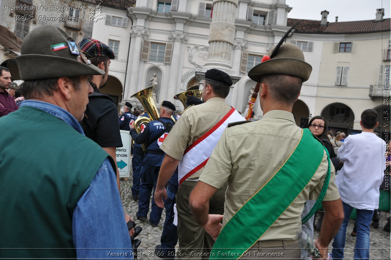 Venaria Reale 23 09 2012 - Concerto Fanfare Cri Taurinense - Croce Rossa Italiana - Ispettorato Regionale Volontari del Soccorso del Piemonte