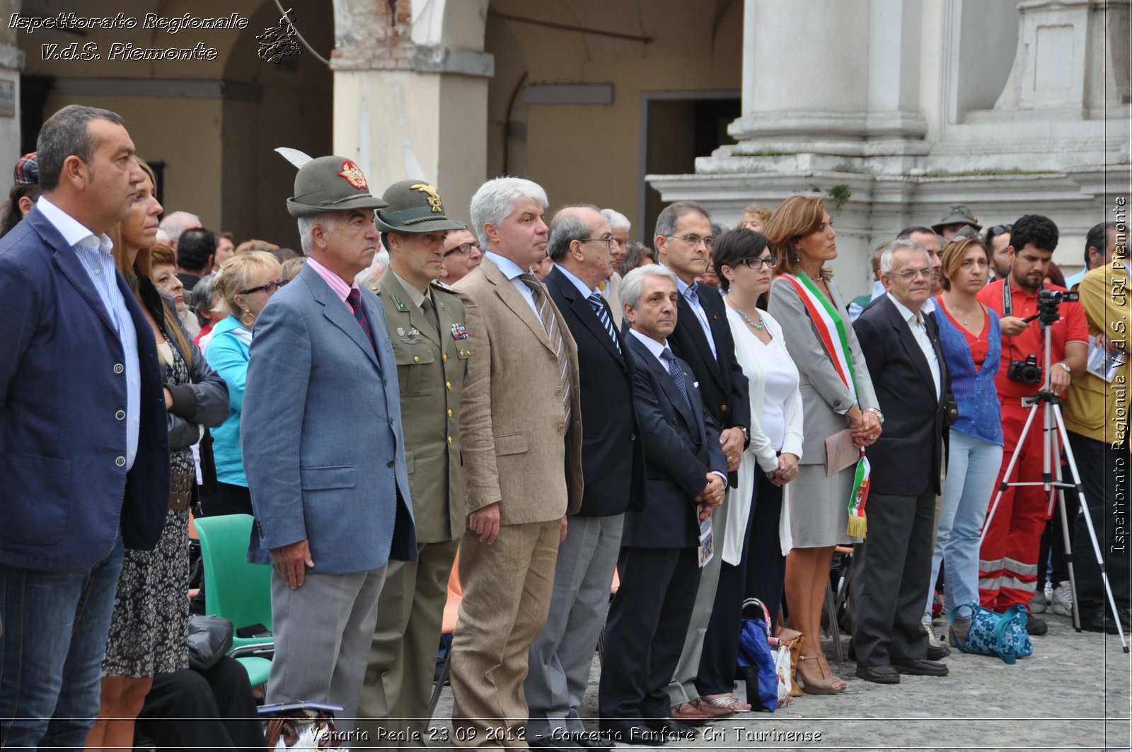 Venaria Reale 23 09 2012 - Concerto Fanfare Cri Taurinense - Croce Rossa Italiana - Ispettorato Regionale Volontari del Soccorso del Piemonte