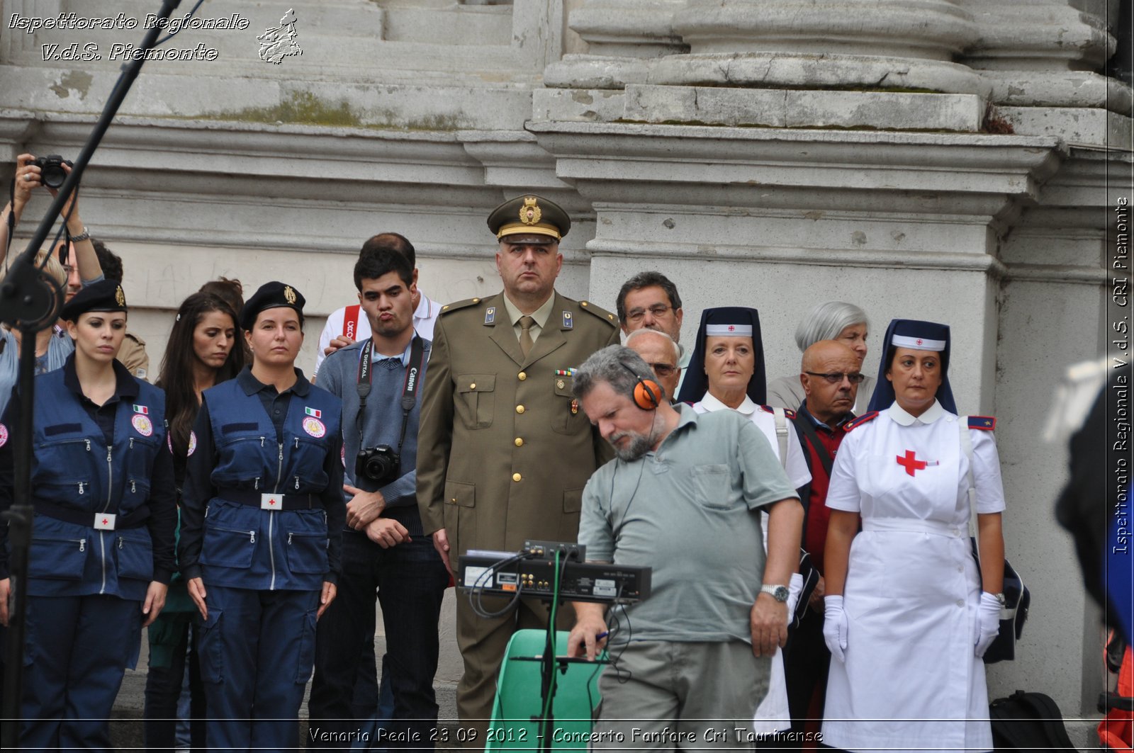 Venaria Reale 23 09 2012 - Concerto Fanfare Cri Taurinense - Croce Rossa Italiana - Ispettorato Regionale Volontari del Soccorso del Piemonte