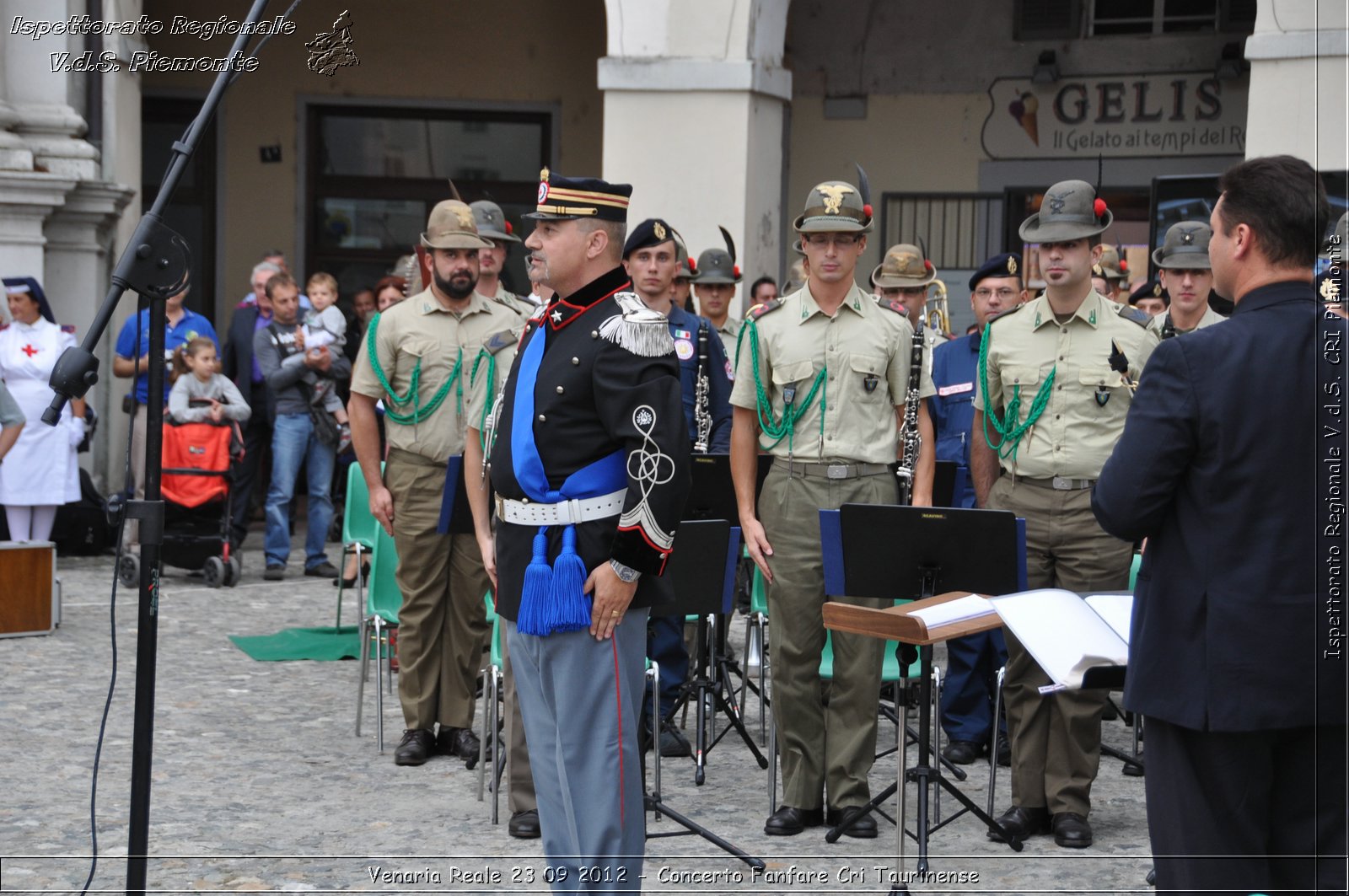 Venaria Reale 23 09 2012 - Concerto Fanfare Cri Taurinense - Croce Rossa Italiana - Ispettorato Regionale Volontari del Soccorso del Piemonte