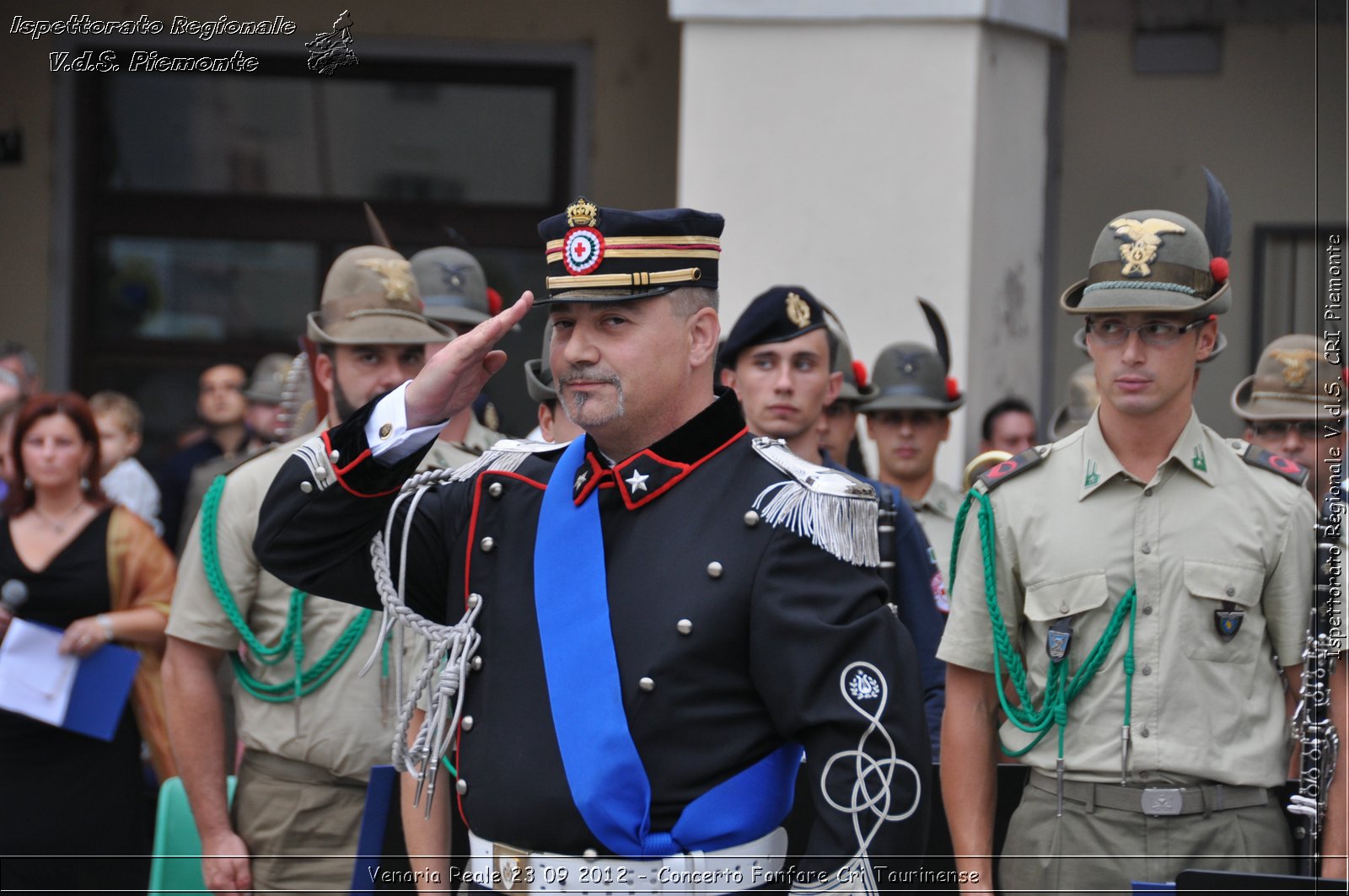 Venaria Reale 23 09 2012 - Concerto Fanfare Cri Taurinense - Croce Rossa Italiana - Ispettorato Regionale Volontari del Soccorso del Piemonte