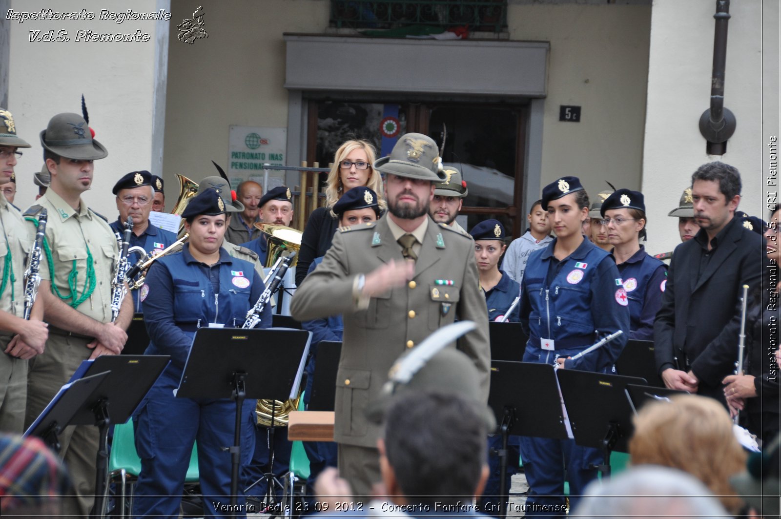 Venaria Reale 23 09 2012 - Concerto Fanfare Cri Taurinense - Croce Rossa Italiana - Ispettorato Regionale Volontari del Soccorso del Piemonte