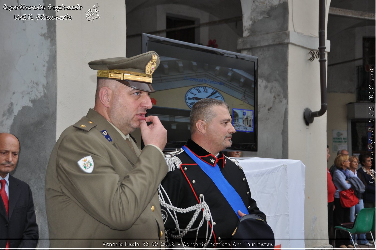 Venaria Reale 23 09 2012 - Concerto Fanfare Cri Taurinense - Croce Rossa Italiana - Ispettorato Regionale Volontari del Soccorso del Piemonte