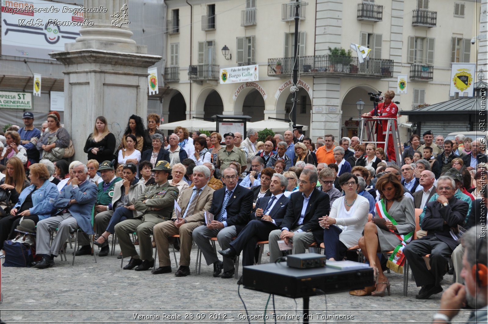 Venaria Reale 23 09 2012 - Concerto Fanfare Cri Taurinense - Croce Rossa Italiana - Ispettorato Regionale Volontari del Soccorso del Piemonte