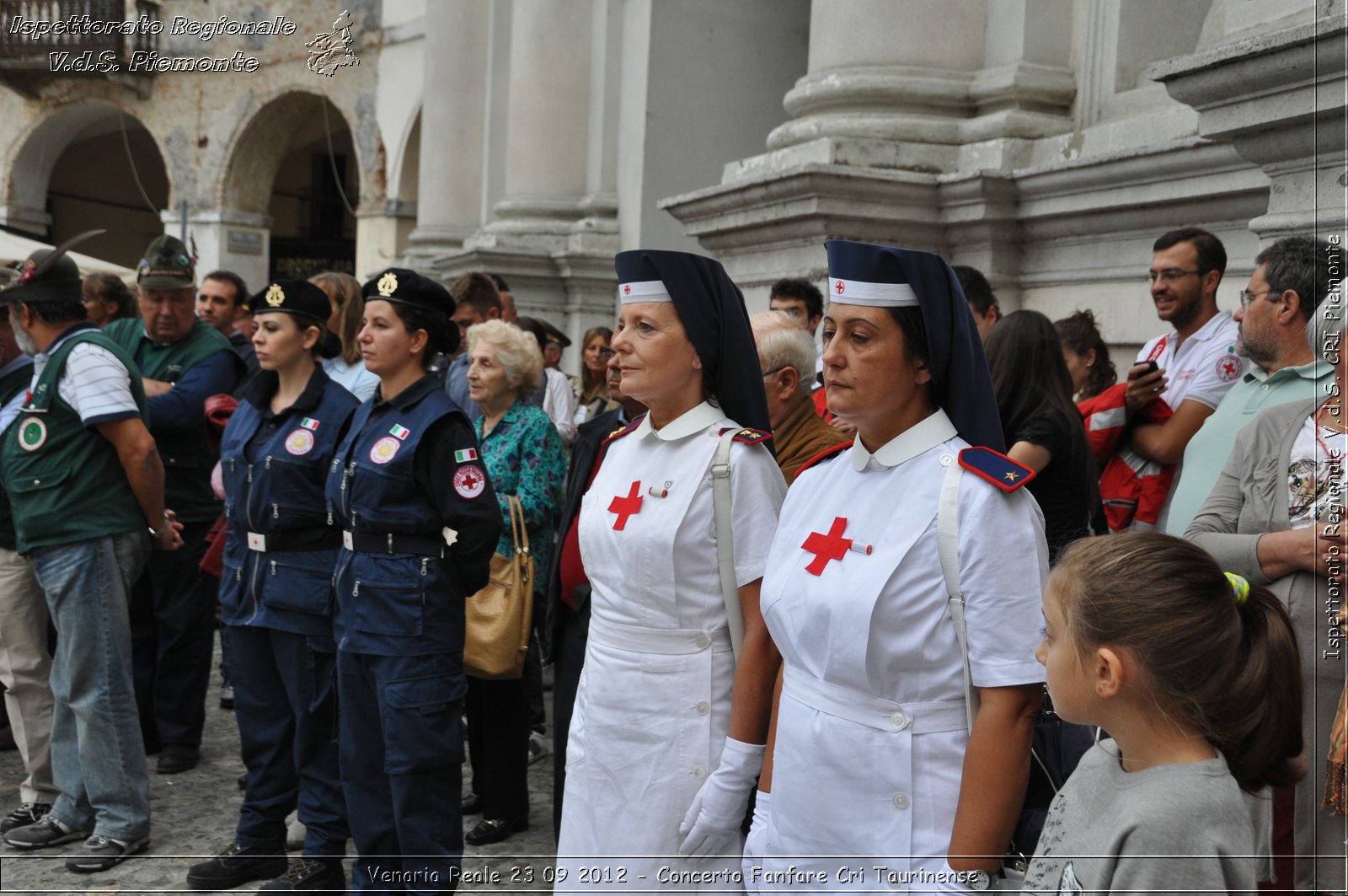 Venaria Reale 23 09 2012 - Concerto Fanfare Cri Taurinense - Croce Rossa Italiana - Ispettorato Regionale Volontari del Soccorso del Piemonte