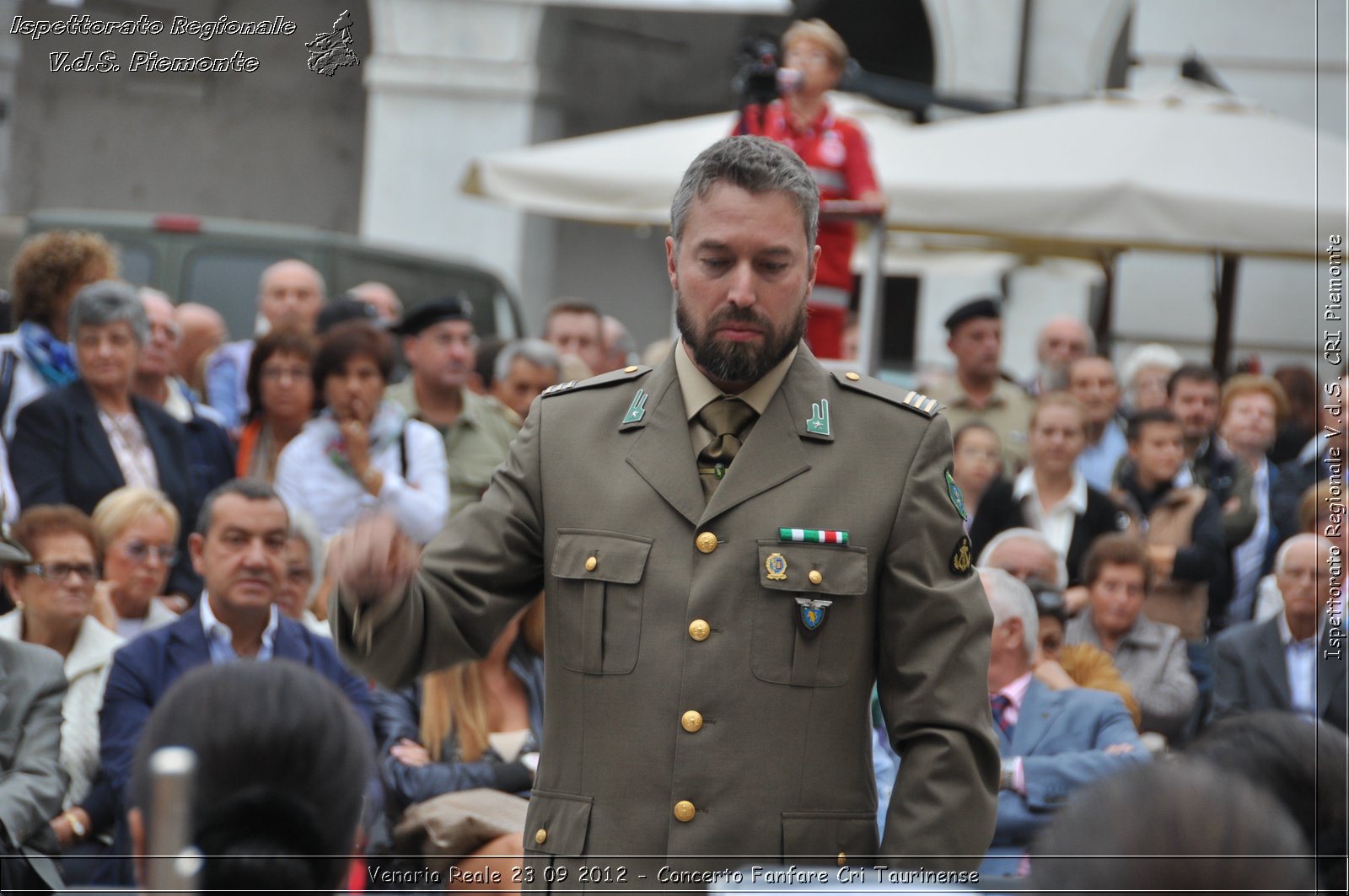 Venaria Reale 23 09 2012 - Concerto Fanfare Cri Taurinense - Croce Rossa Italiana - Ispettorato Regionale Volontari del Soccorso del Piemonte