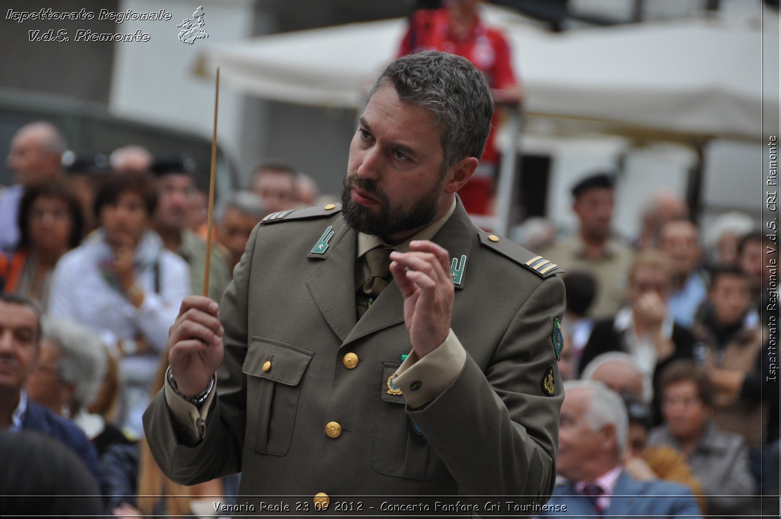 Venaria Reale 23 09 2012 - Concerto Fanfare Cri Taurinense - Croce Rossa Italiana - Ispettorato Regionale Volontari del Soccorso del Piemonte