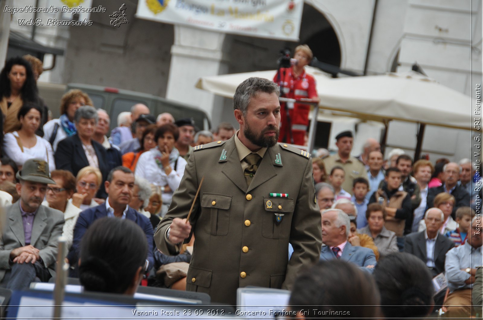 Venaria Reale 23 09 2012 - Concerto Fanfare Cri Taurinense - Croce Rossa Italiana - Ispettorato Regionale Volontari del Soccorso del Piemonte