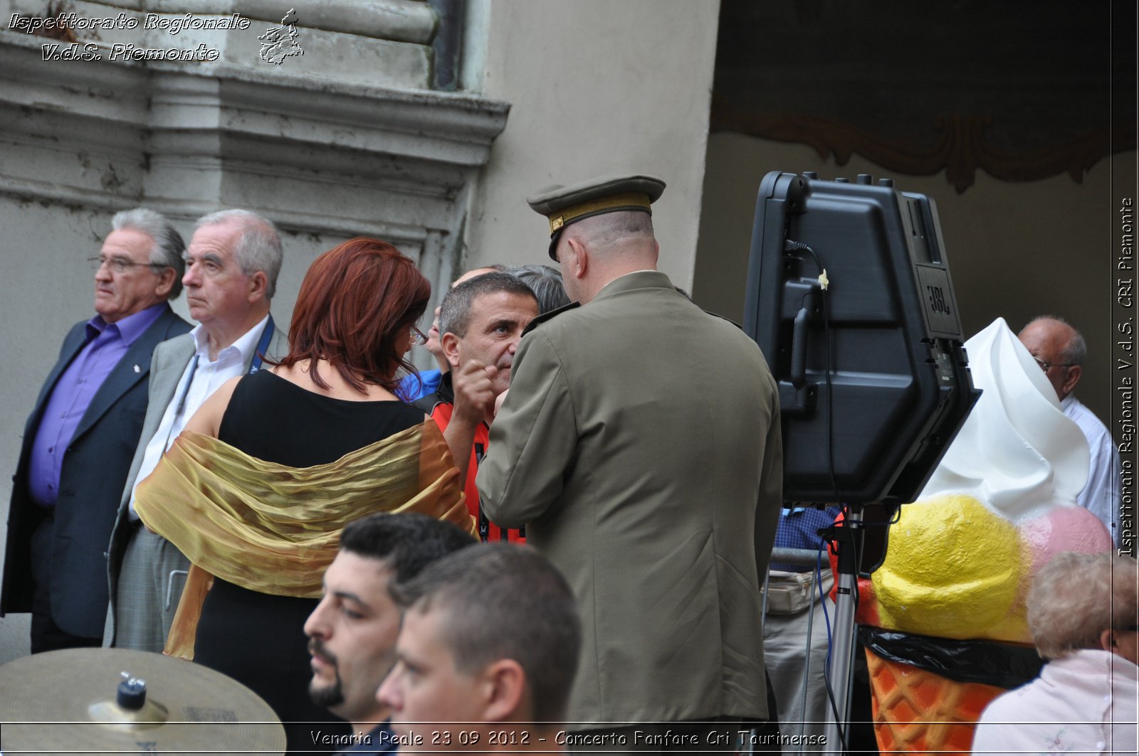 Venaria Reale 23 09 2012 - Concerto Fanfare Cri Taurinense - Croce Rossa Italiana - Ispettorato Regionale Volontari del Soccorso del Piemonte