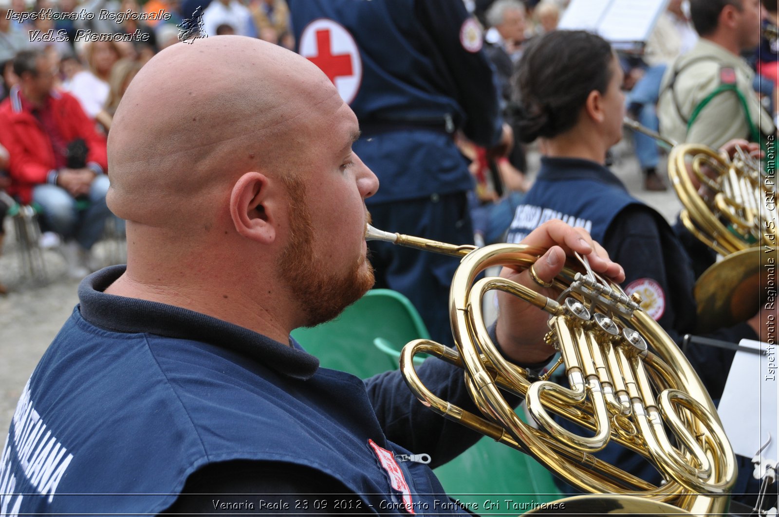 Venaria Reale 23 09 2012 - Concerto Fanfare Cri Taurinense - Croce Rossa Italiana - Ispettorato Regionale Volontari del Soccorso del Piemonte