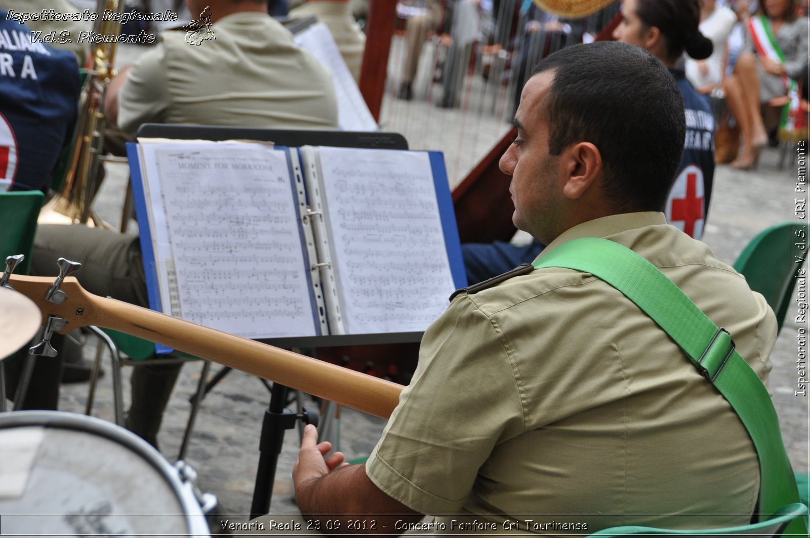 Venaria Reale 23 09 2012 - Concerto Fanfare Cri Taurinense - Croce Rossa Italiana - Ispettorato Regionale Volontari del Soccorso del Piemonte