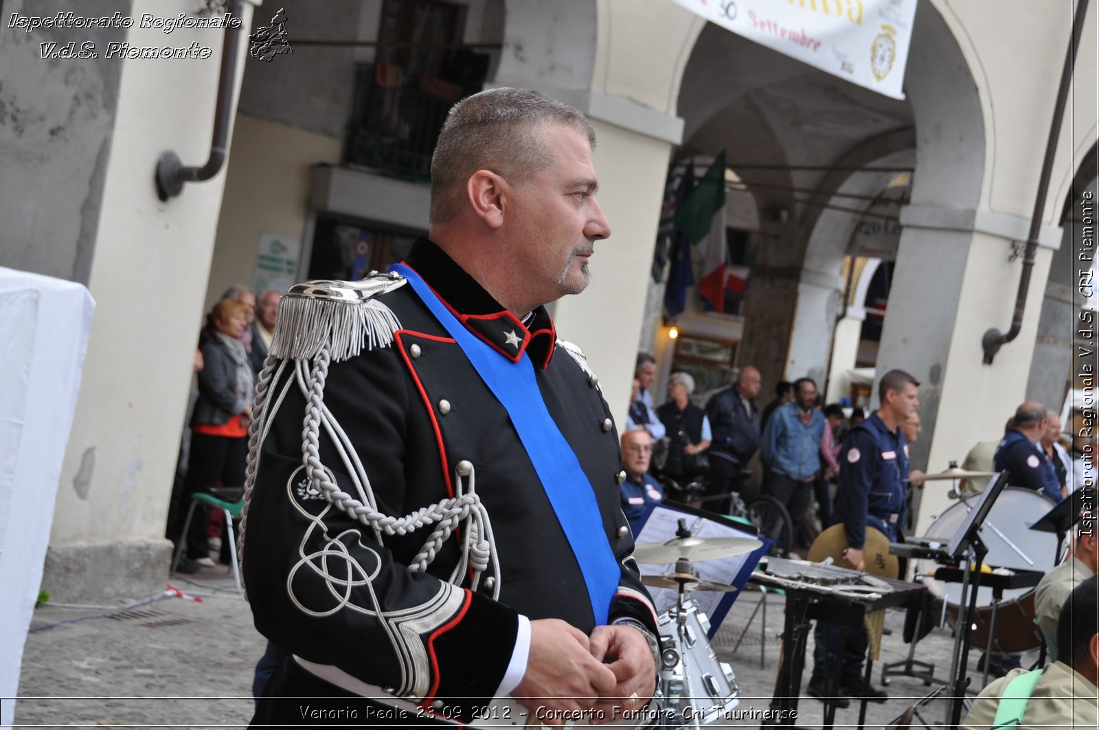 Venaria Reale 23 09 2012 - Concerto Fanfare Cri Taurinense - Croce Rossa Italiana - Ispettorato Regionale Volontari del Soccorso del Piemonte