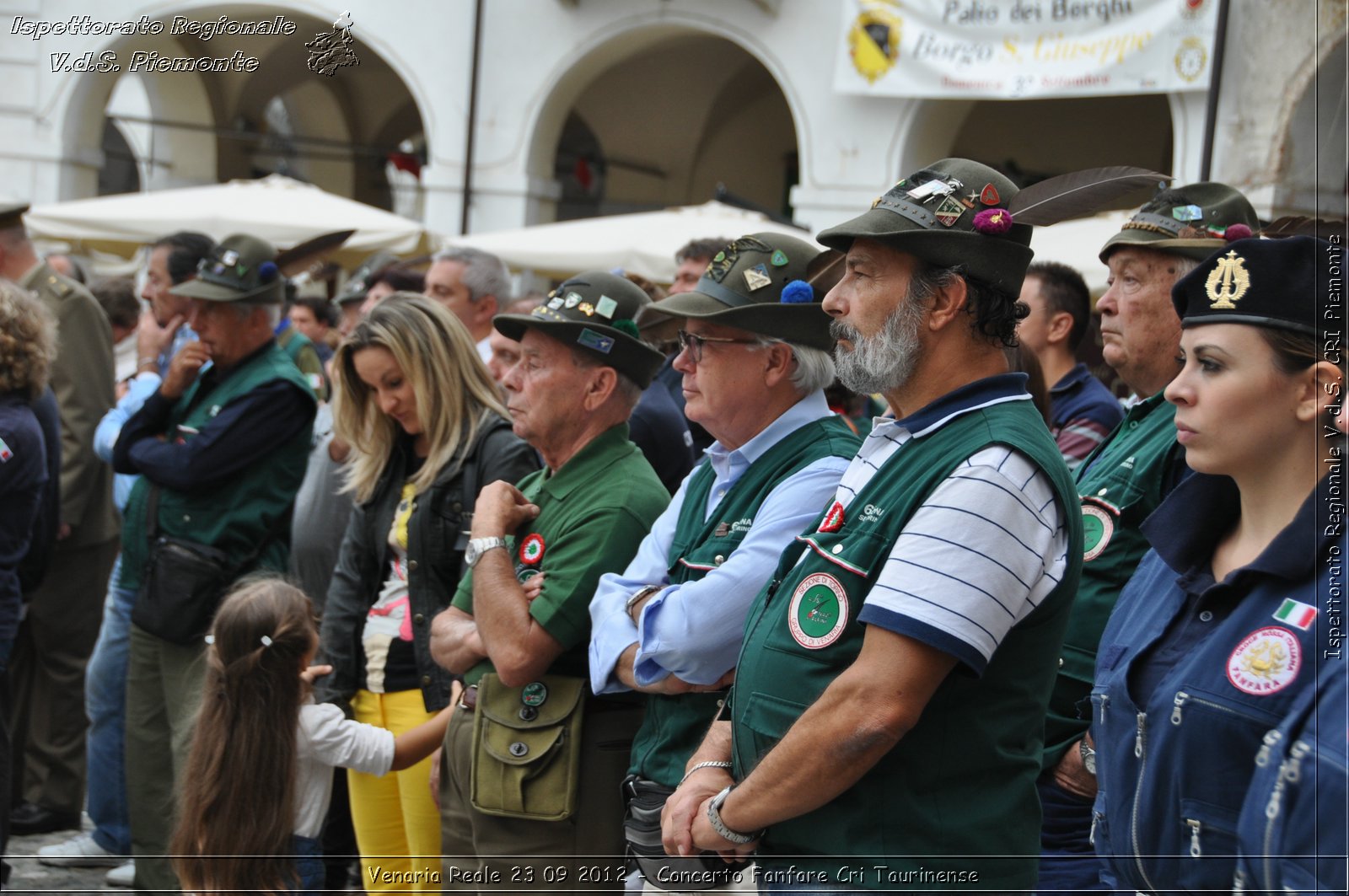 Venaria Reale 23 09 2012 - Concerto Fanfare Cri Taurinense - Croce Rossa Italiana - Ispettorato Regionale Volontari del Soccorso del Piemonte