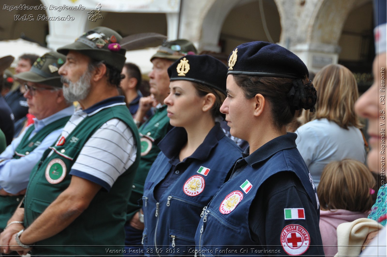 Venaria Reale 23 09 2012 - Concerto Fanfare Cri Taurinense - Croce Rossa Italiana - Ispettorato Regionale Volontari del Soccorso del Piemonte