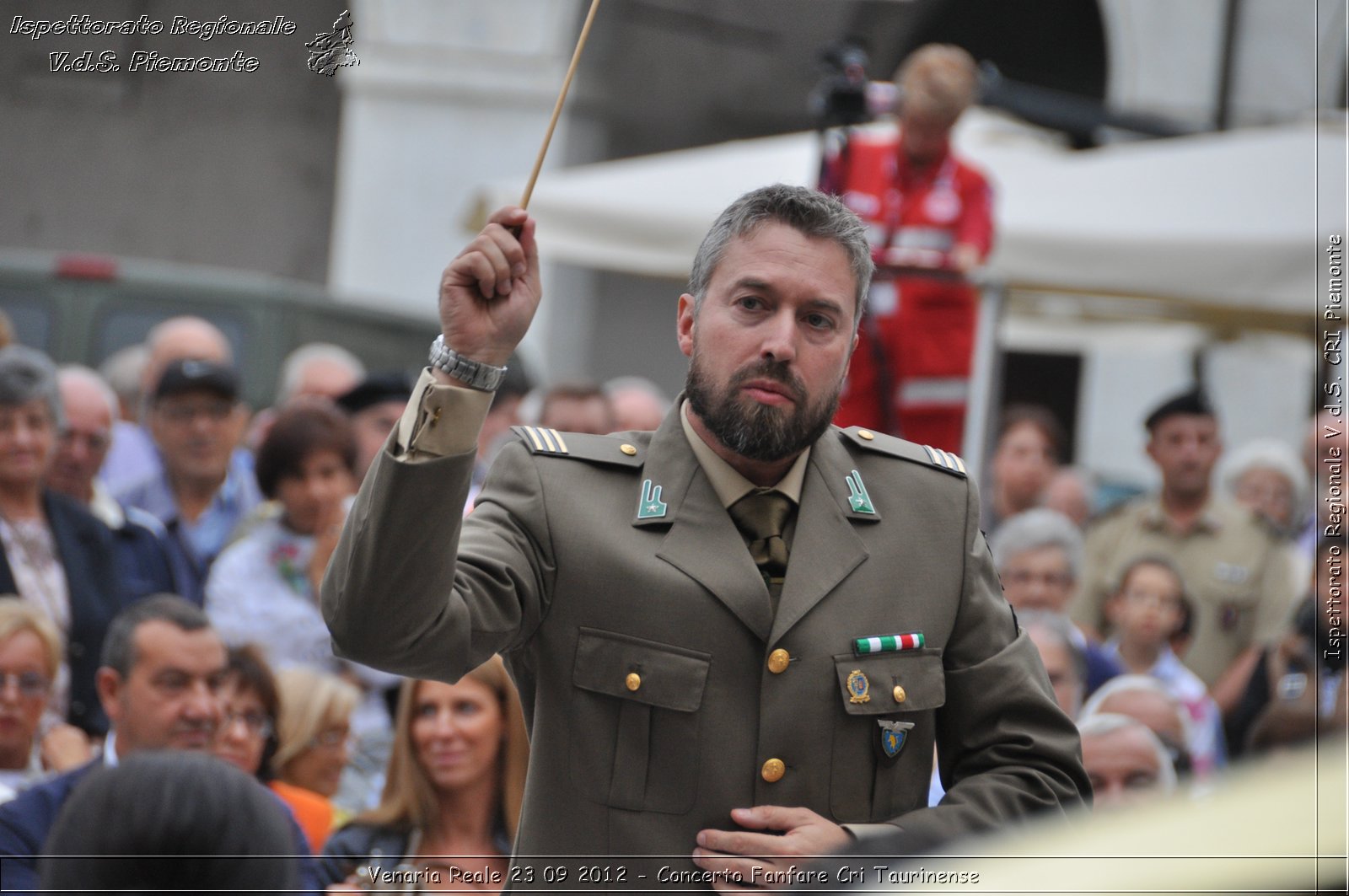 Venaria Reale 23 09 2012 - Concerto Fanfare Cri Taurinense - Croce Rossa Italiana - Ispettorato Regionale Volontari del Soccorso del Piemonte