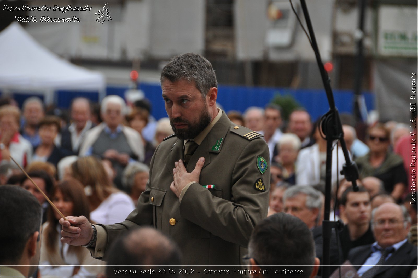 Venaria Reale 23 09 2012 - Concerto Fanfare Cri Taurinense - Croce Rossa Italiana - Ispettorato Regionale Volontari del Soccorso del Piemonte