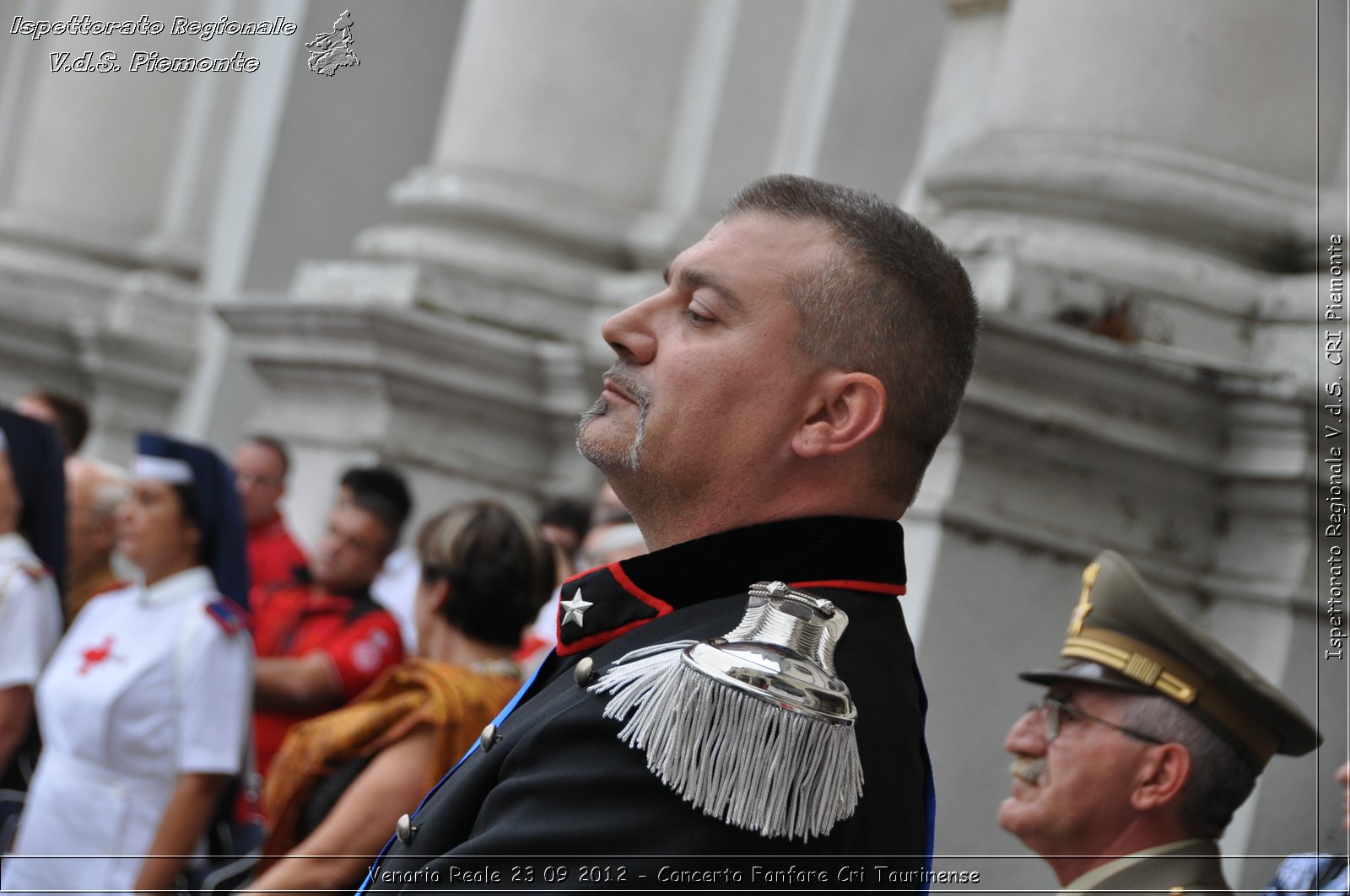 Venaria Reale 23 09 2012 - Concerto Fanfare Cri Taurinense - Croce Rossa Italiana - Ispettorato Regionale Volontari del Soccorso del Piemonte