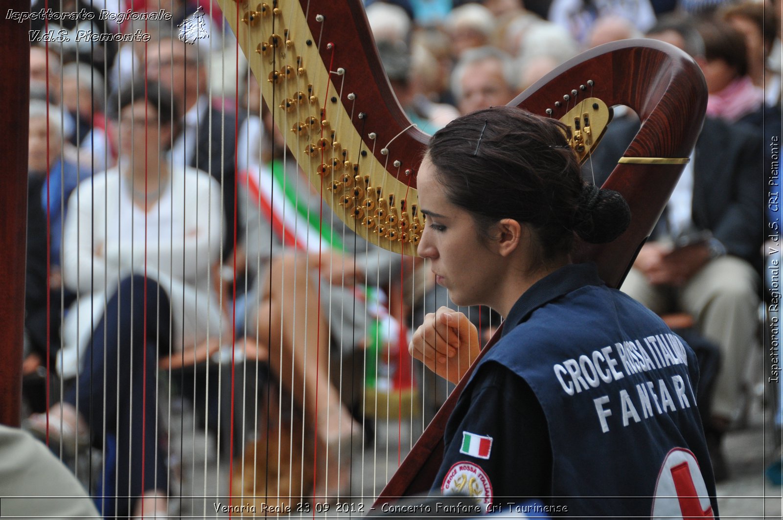 Venaria Reale 23 09 2012 - Concerto Fanfare Cri Taurinense - Croce Rossa Italiana - Ispettorato Regionale Volontari del Soccorso del Piemonte