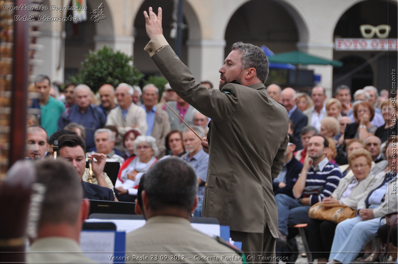 Venaria Reale 23 09 2012 - Concerto Fanfare Cri Taurinense - Croce Rossa Italiana - Ispettorato Regionale Volontari del Soccorso del Piemonte