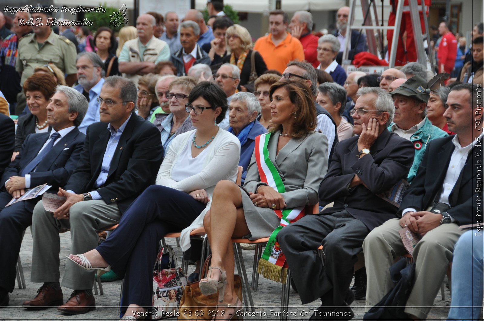 Venaria Reale 23 09 2012 - Concerto Fanfare Cri Taurinense - Croce Rossa Italiana - Ispettorato Regionale Volontari del Soccorso del Piemonte