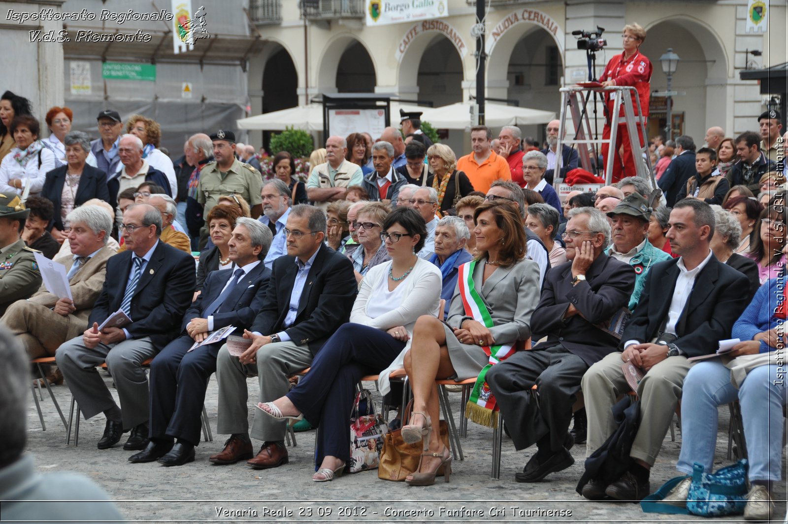 Venaria Reale 23 09 2012 - Concerto Fanfare Cri Taurinense - Croce Rossa Italiana - Ispettorato Regionale Volontari del Soccorso del Piemonte