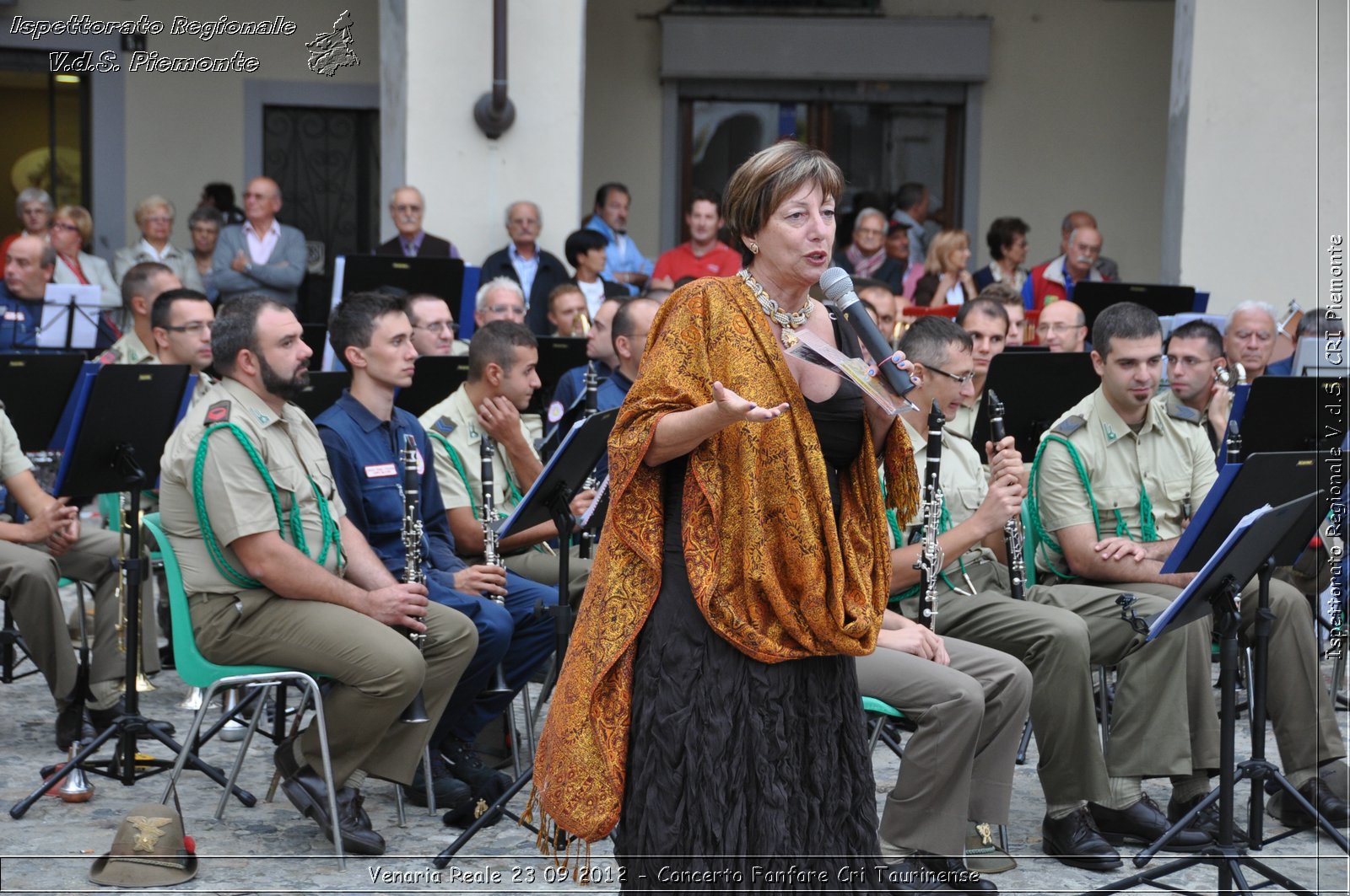 Venaria Reale 23 09 2012 - Concerto Fanfare Cri Taurinense - Croce Rossa Italiana - Ispettorato Regionale Volontari del Soccorso del Piemonte