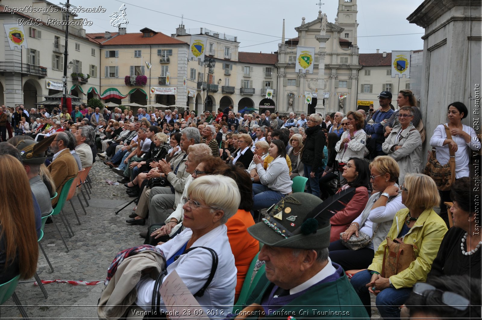 Venaria Reale 23 09 2012 - Concerto Fanfare Cri Taurinense - Croce Rossa Italiana - Ispettorato Regionale Volontari del Soccorso del Piemonte