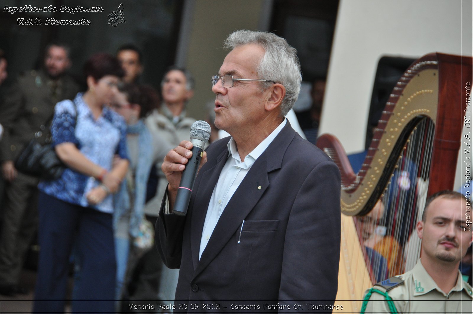 Venaria Reale 23 09 2012 - Concerto Fanfare Cri Taurinense - Croce Rossa Italiana - Ispettorato Regionale Volontari del Soccorso del Piemonte