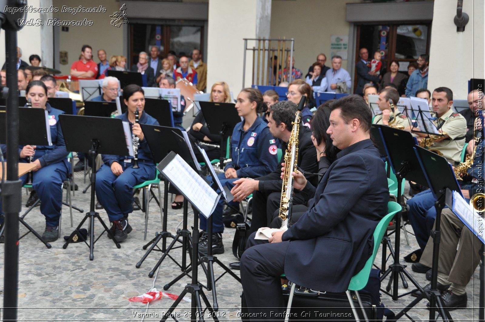 Venaria Reale 23 09 2012 - Concerto Fanfare Cri Taurinense - Croce Rossa Italiana - Ispettorato Regionale Volontari del Soccorso del Piemonte