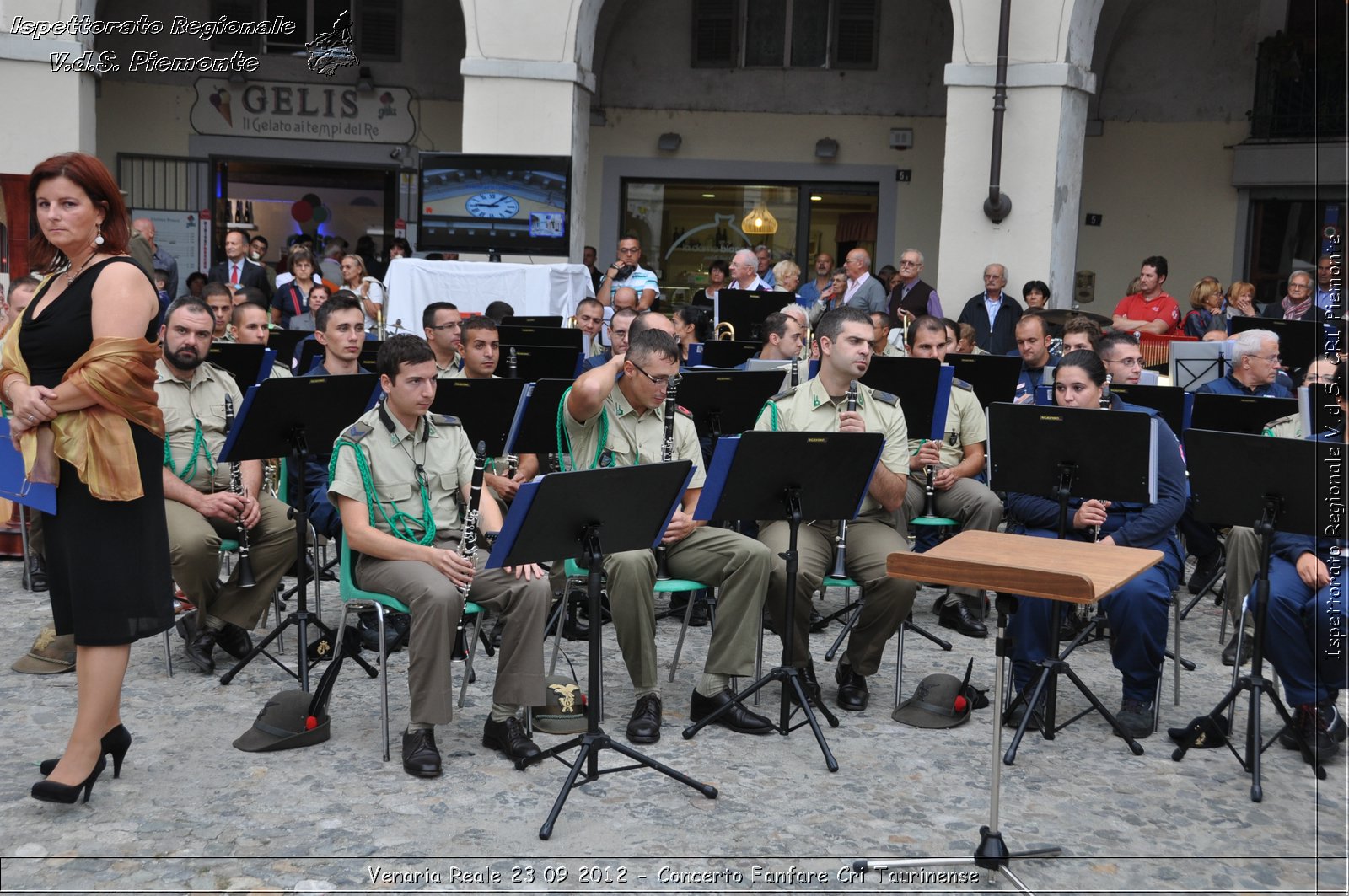 Venaria Reale 23 09 2012 - Concerto Fanfare Cri Taurinense - Croce Rossa Italiana - Ispettorato Regionale Volontari del Soccorso del Piemonte