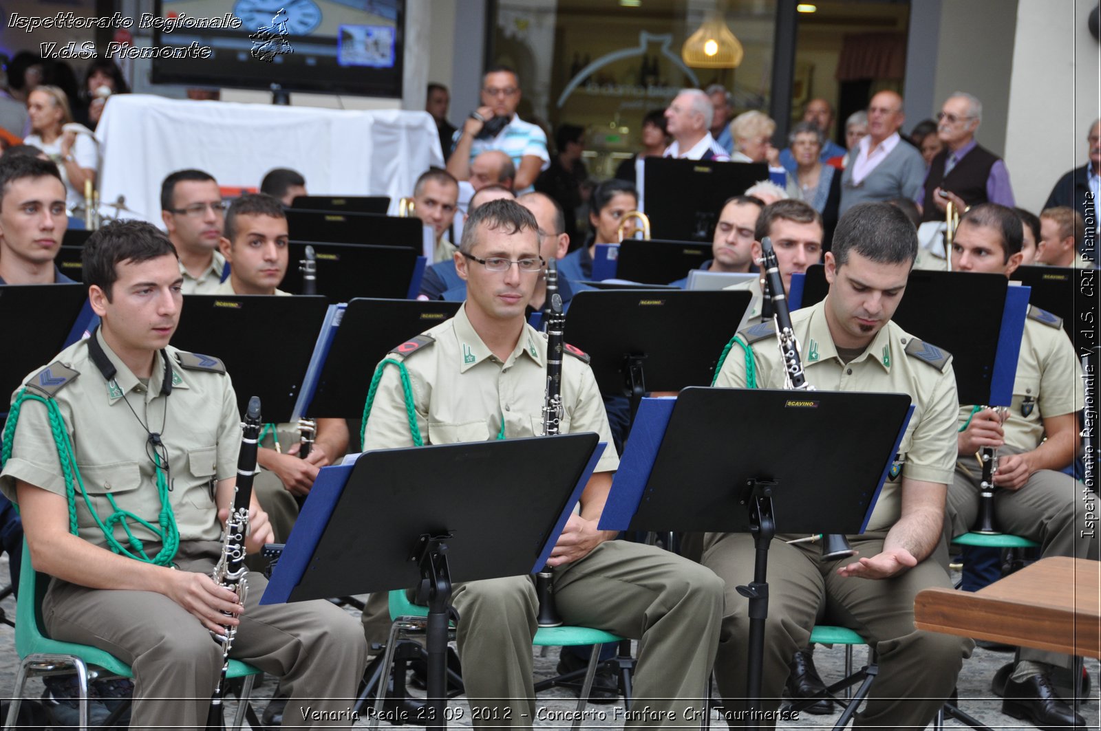 Venaria Reale 23 09 2012 - Concerto Fanfare Cri Taurinense - Croce Rossa Italiana - Ispettorato Regionale Volontari del Soccorso del Piemonte