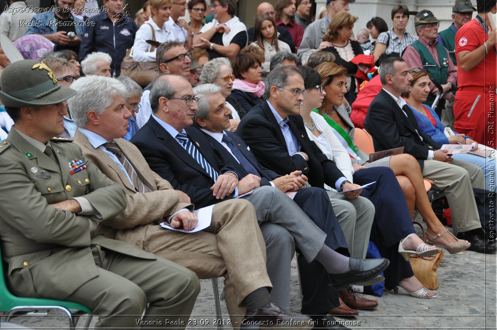 Venaria Reale 23 09 2012 - Concerto Fanfare Cri Taurinense - Croce Rossa Italiana - Ispettorato Regionale Volontari del Soccorso del Piemonte