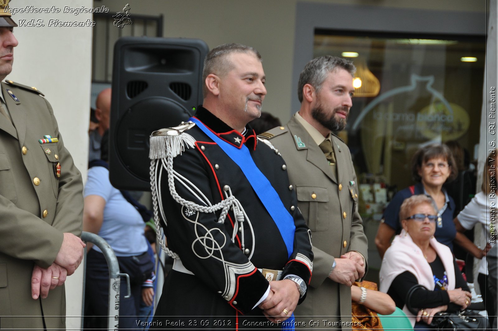 Venaria Reale 23 09 2012 - Concerto Fanfare Cri Taurinense - Croce Rossa Italiana - Ispettorato Regionale Volontari del Soccorso del Piemonte