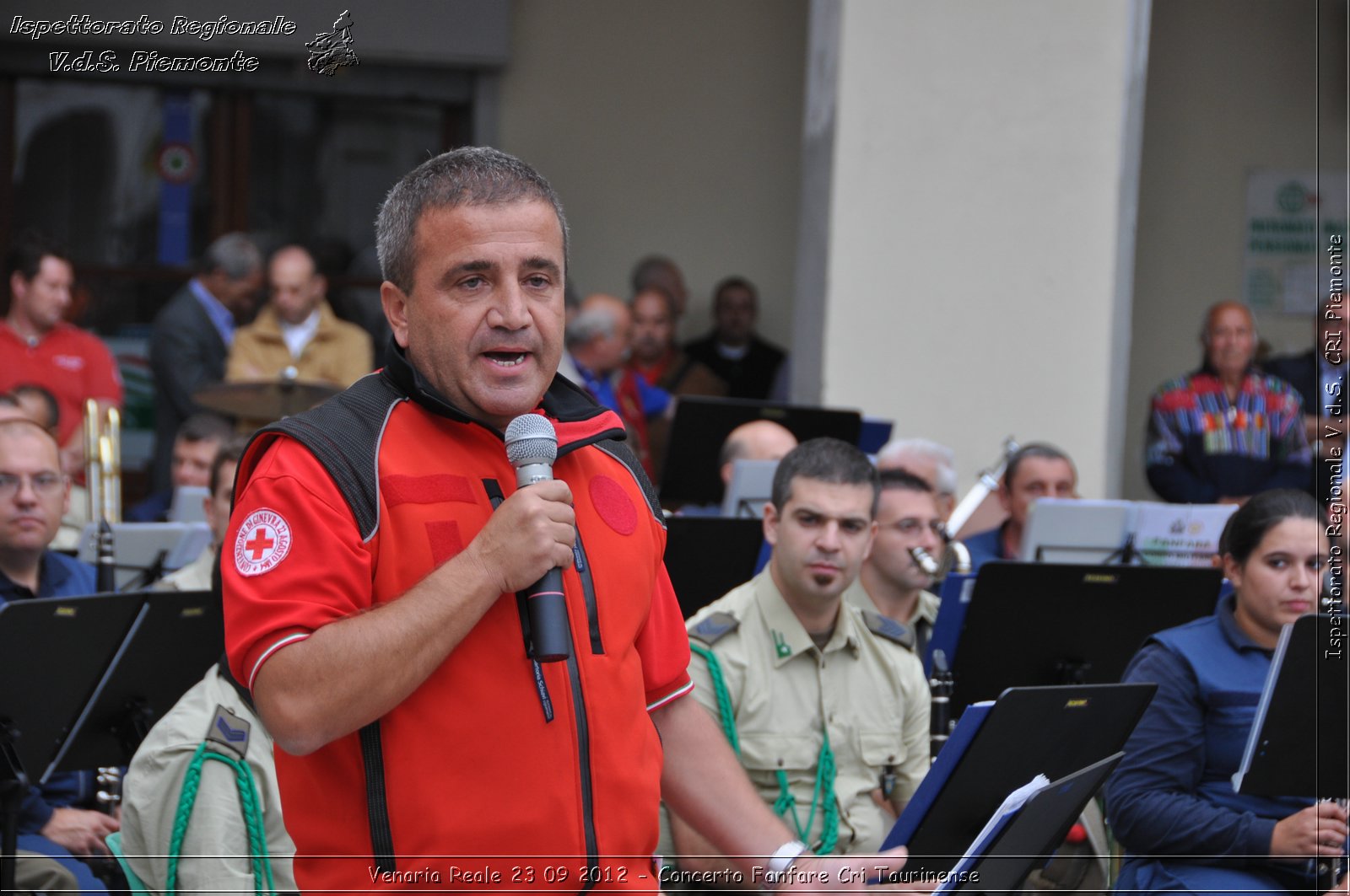 Venaria Reale 23 09 2012 - Concerto Fanfare Cri Taurinense - Croce Rossa Italiana - Ispettorato Regionale Volontari del Soccorso del Piemonte