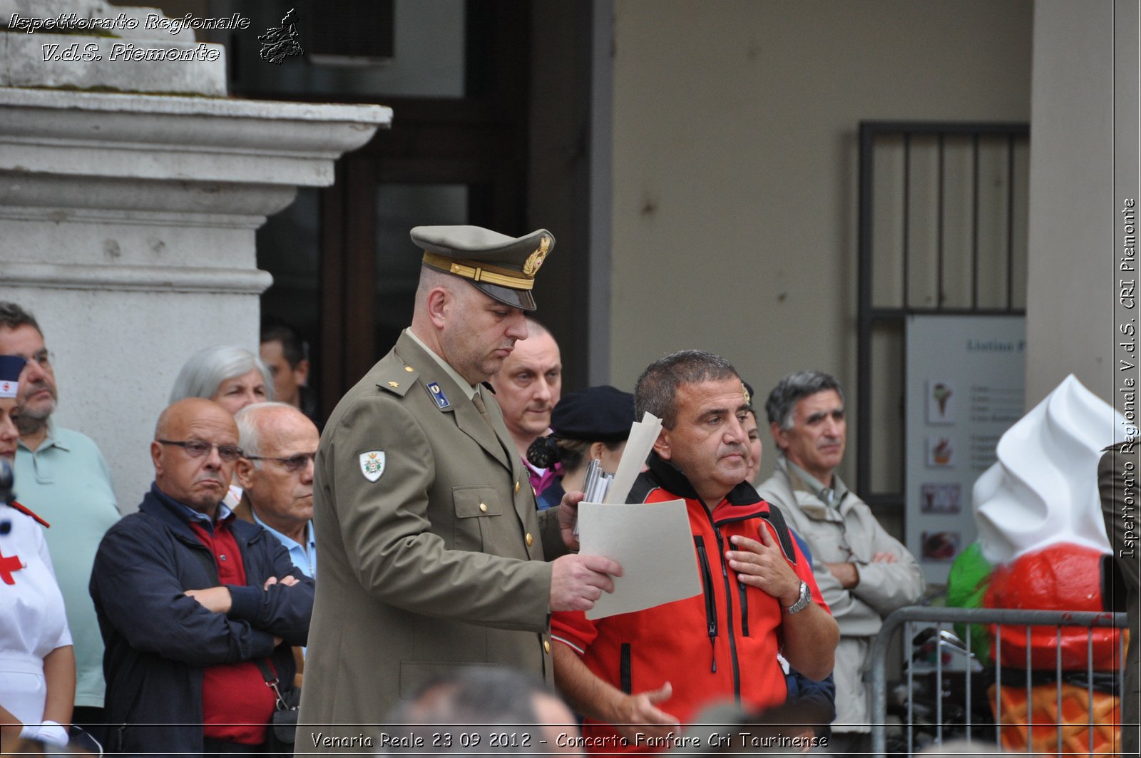 Venaria Reale 23 09 2012 - Concerto Fanfare Cri Taurinense - Croce Rossa Italiana - Ispettorato Regionale Volontari del Soccorso del Piemonte