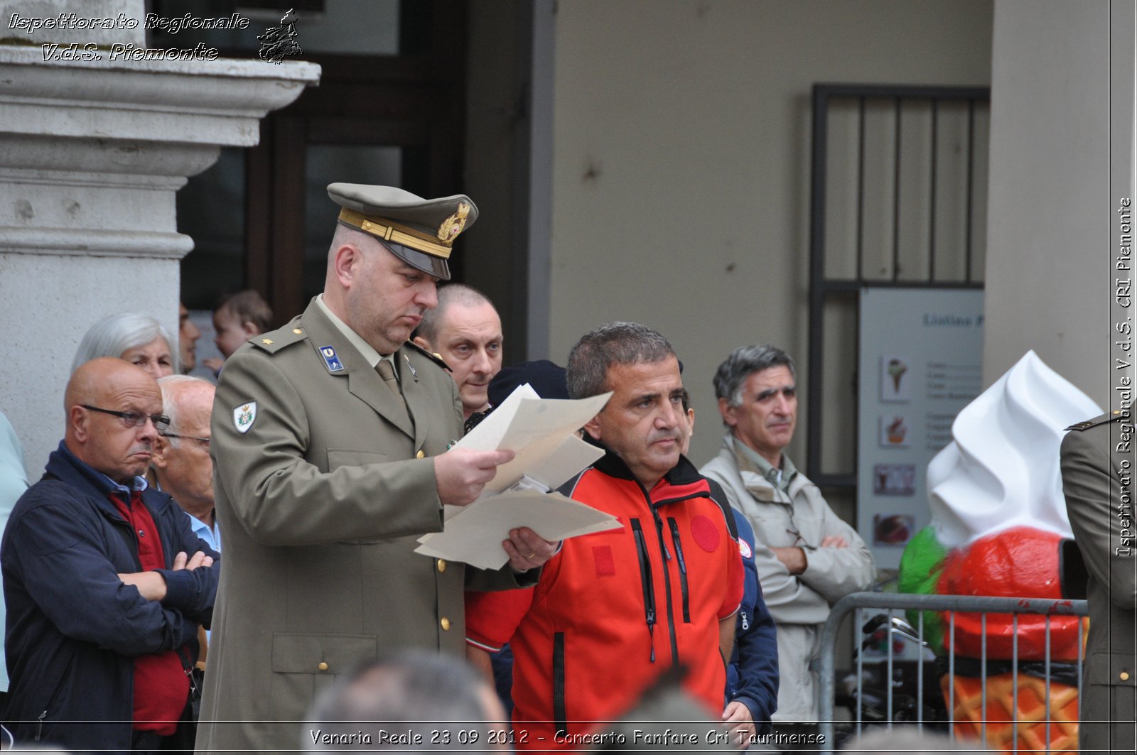 Venaria Reale 23 09 2012 - Concerto Fanfare Cri Taurinense - Croce Rossa Italiana - Ispettorato Regionale Volontari del Soccorso del Piemonte