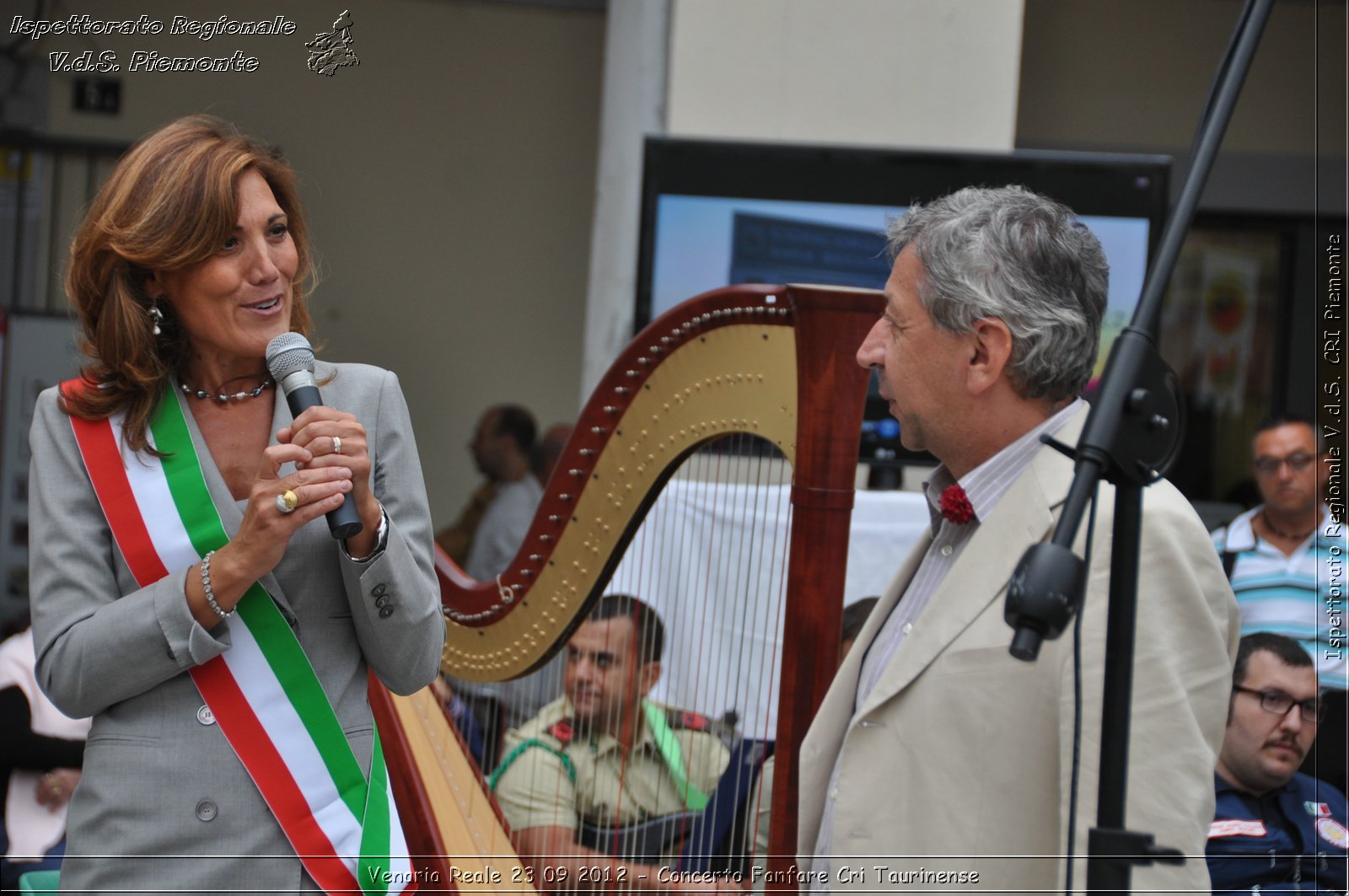 Venaria Reale 23 09 2012 - Concerto Fanfare Cri Taurinense - Croce Rossa Italiana - Ispettorato Regionale Volontari del Soccorso del Piemonte