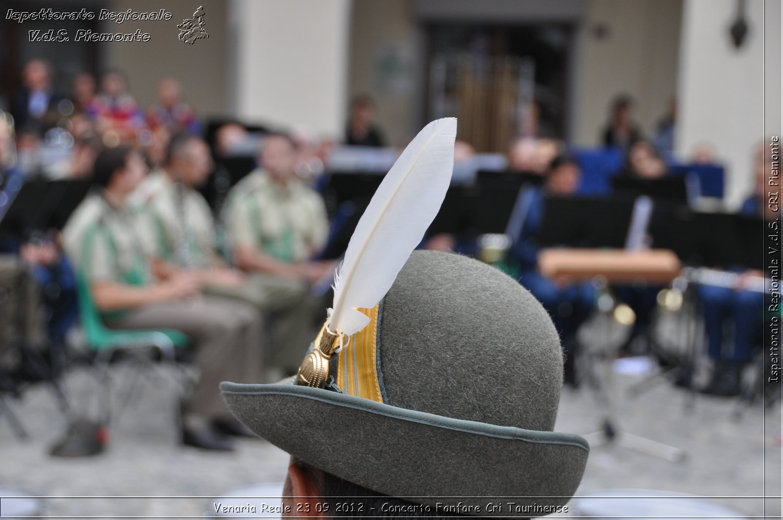 Venaria Reale 23 09 2012 - Concerto Fanfare Cri Taurinense - Croce Rossa Italiana - Ispettorato Regionale Volontari del Soccorso del Piemonte