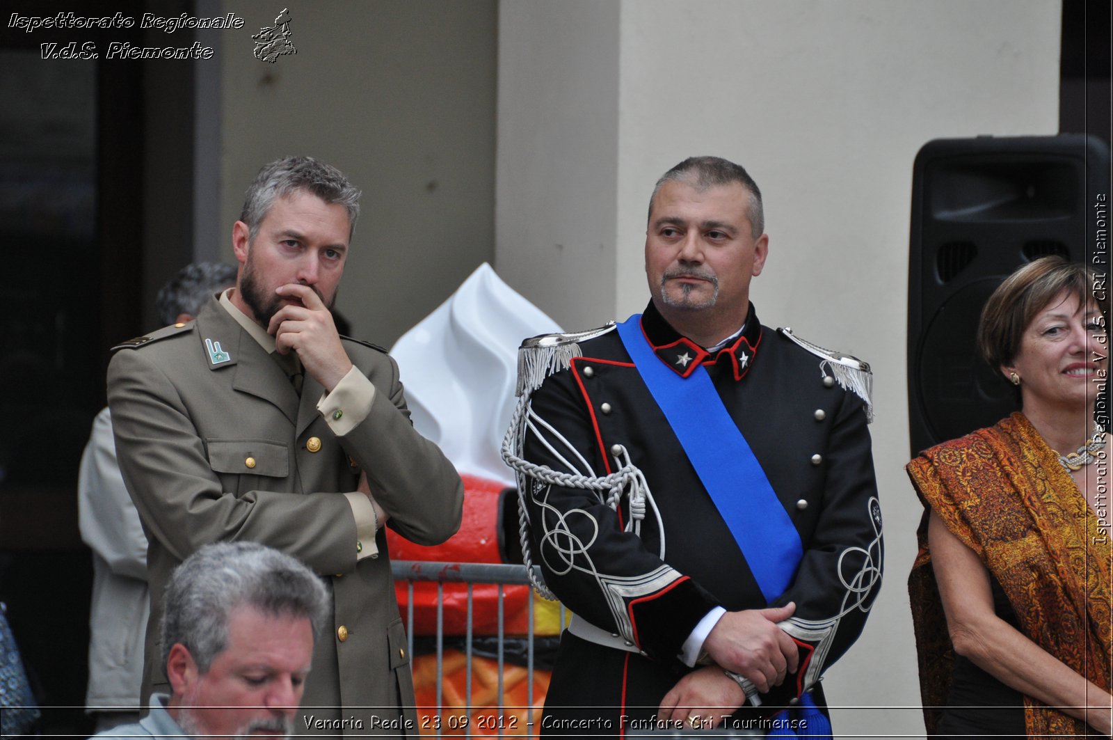 Venaria Reale 23 09 2012 - Concerto Fanfare Cri Taurinense - Croce Rossa Italiana - Ispettorato Regionale Volontari del Soccorso del Piemonte