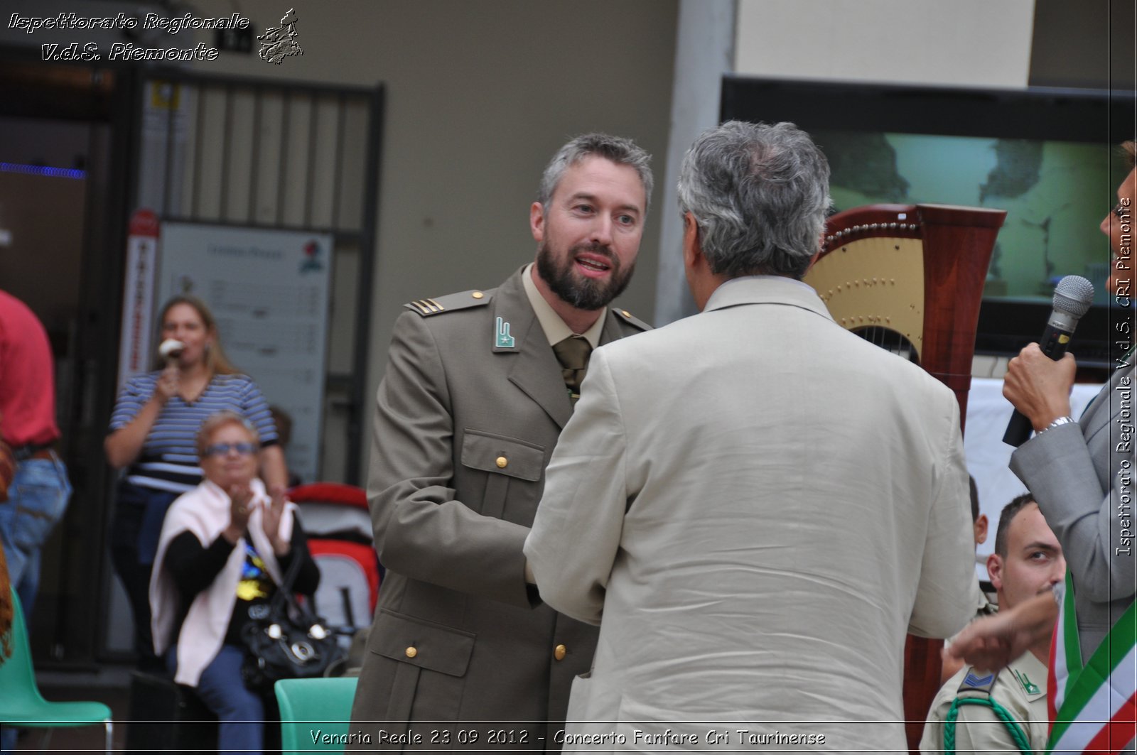 Venaria Reale 23 09 2012 - Concerto Fanfare Cri Taurinense - Croce Rossa Italiana - Ispettorato Regionale Volontari del Soccorso del Piemonte