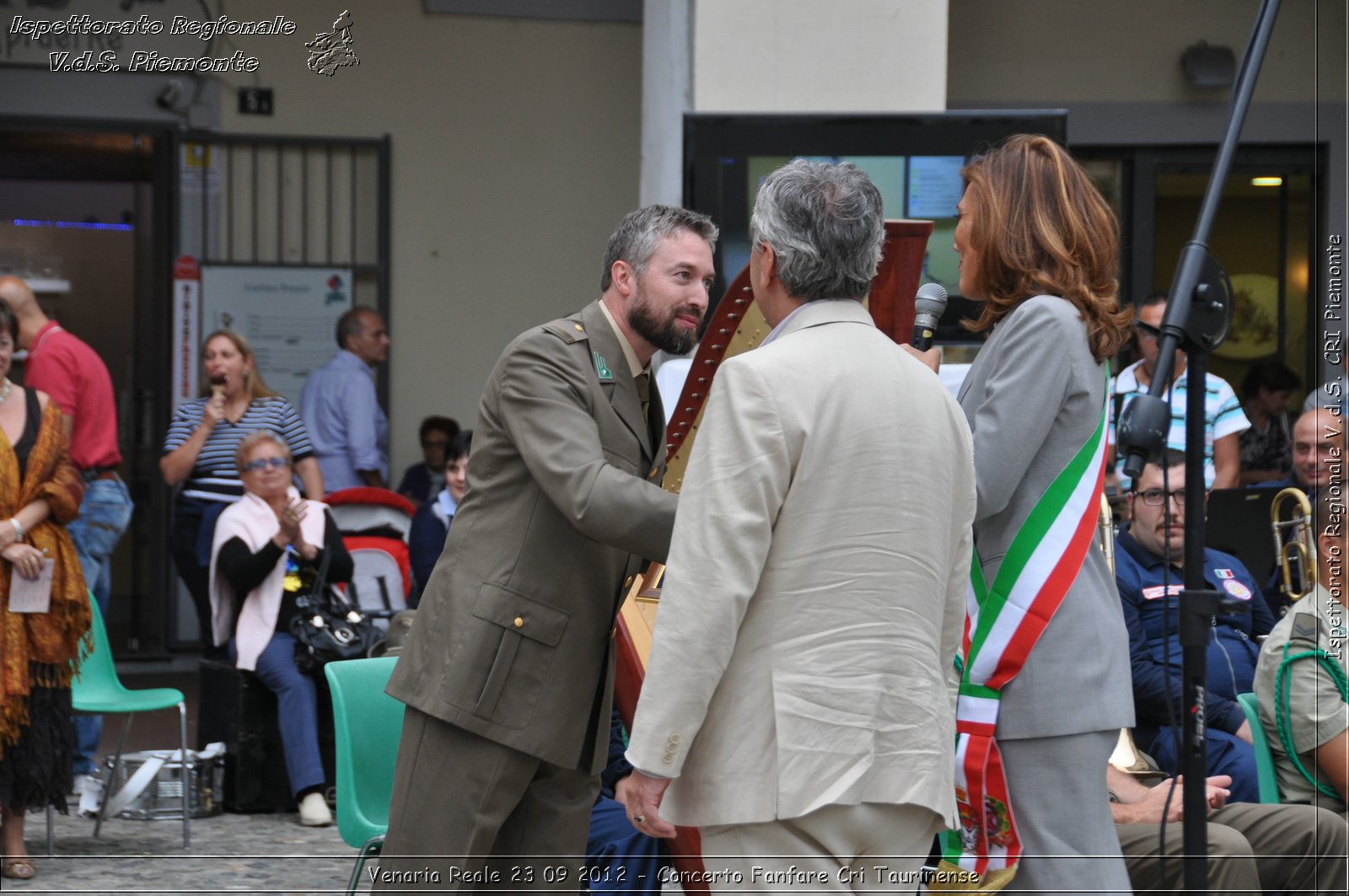 Venaria Reale 23 09 2012 - Concerto Fanfare Cri Taurinense - Croce Rossa Italiana - Ispettorato Regionale Volontari del Soccorso del Piemonte