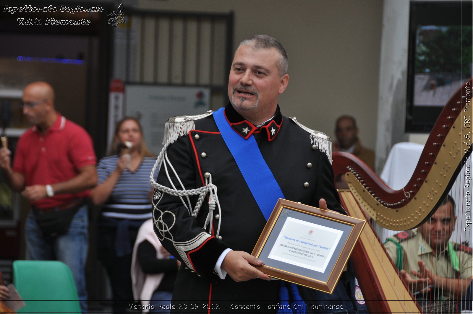 Venaria Reale 23 09 2012 - Concerto Fanfare Cri Taurinense - Croce Rossa Italiana - Ispettorato Regionale Volontari del Soccorso del Piemonte