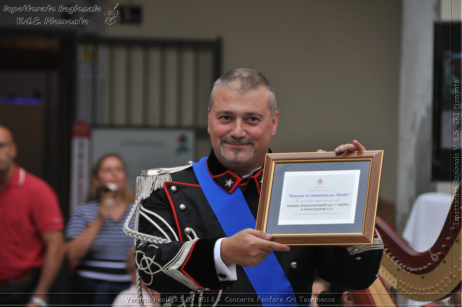 Venaria Reale 23 09 2012 - Concerto Fanfare Cri Taurinense - Croce Rossa Italiana - Ispettorato Regionale Volontari del Soccorso del Piemonte