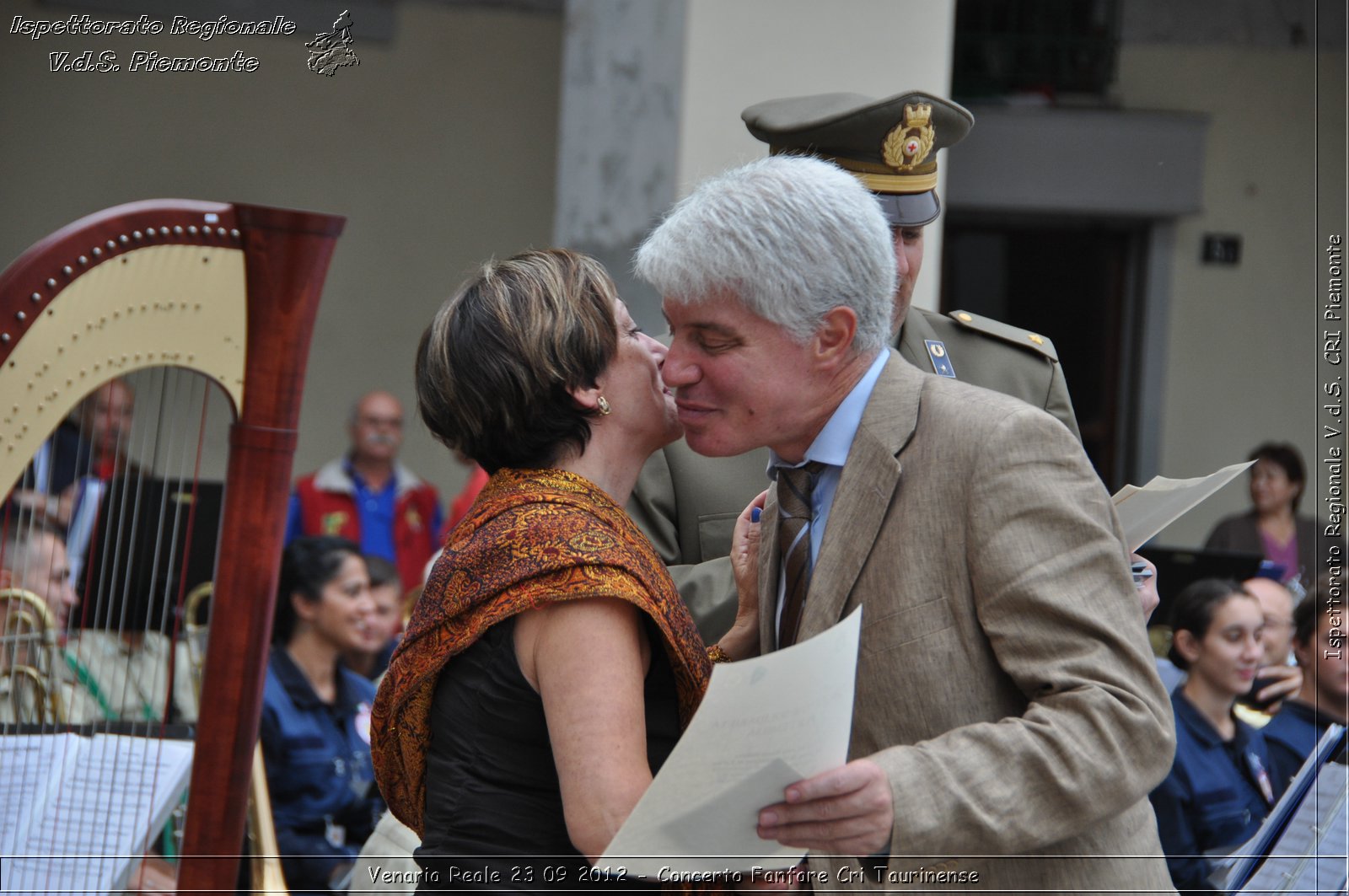 Venaria Reale 23 09 2012 - Concerto Fanfare Cri Taurinense - Croce Rossa Italiana - Ispettorato Regionale Volontari del Soccorso del Piemonte