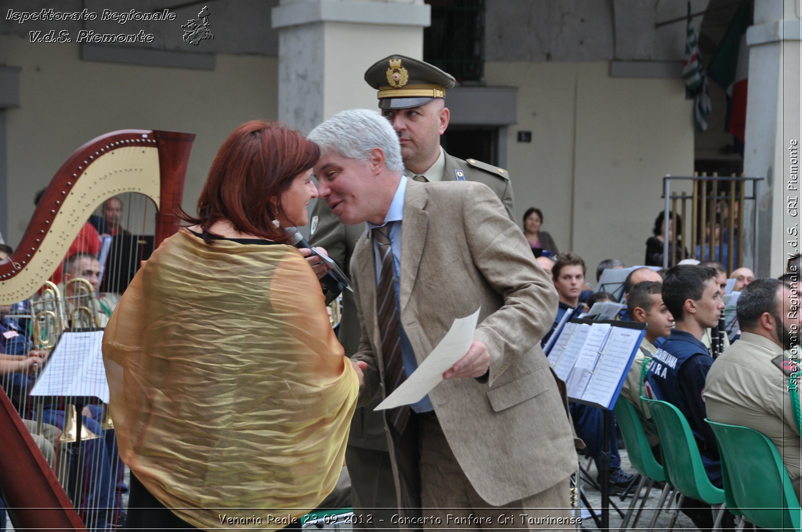 Venaria Reale 23 09 2012 - Concerto Fanfare Cri Taurinense - Croce Rossa Italiana - Ispettorato Regionale Volontari del Soccorso del Piemonte