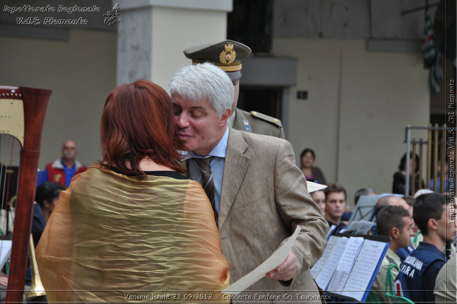 Venaria Reale 23 09 2012 - Concerto Fanfare Cri Taurinense - Croce Rossa Italiana - Ispettorato Regionale Volontari del Soccorso del Piemonte