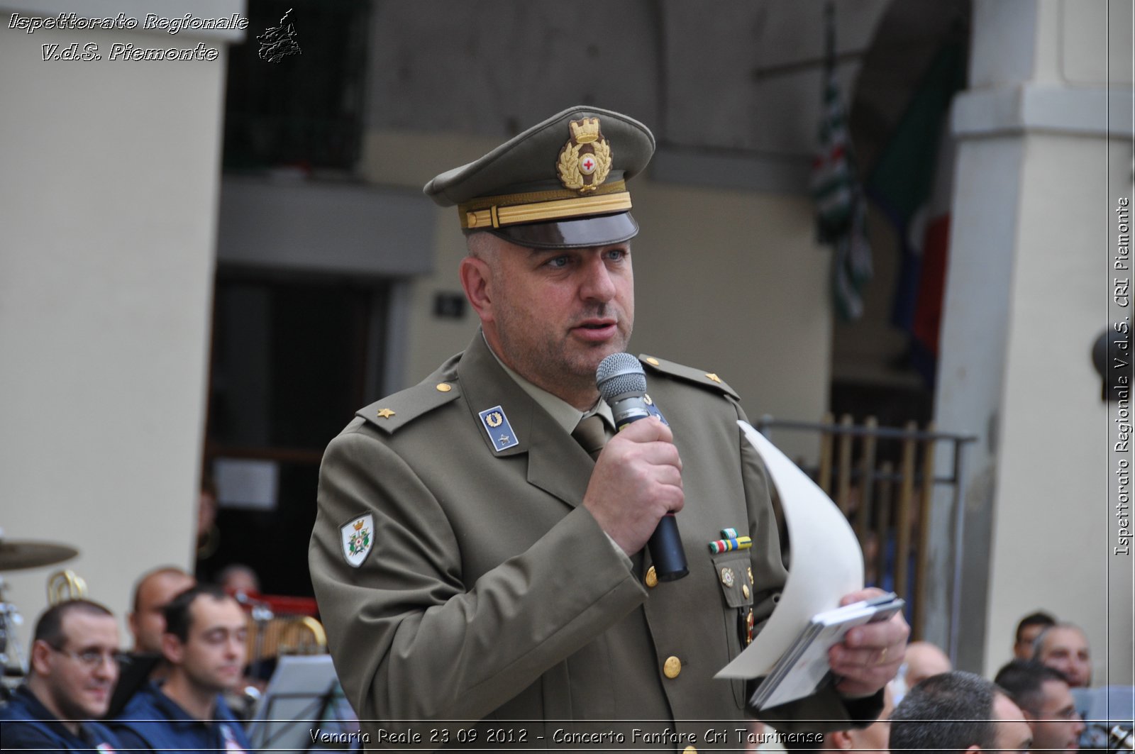 Venaria Reale 23 09 2012 - Concerto Fanfare Cri Taurinense - Croce Rossa Italiana - Ispettorato Regionale Volontari del Soccorso del Piemonte